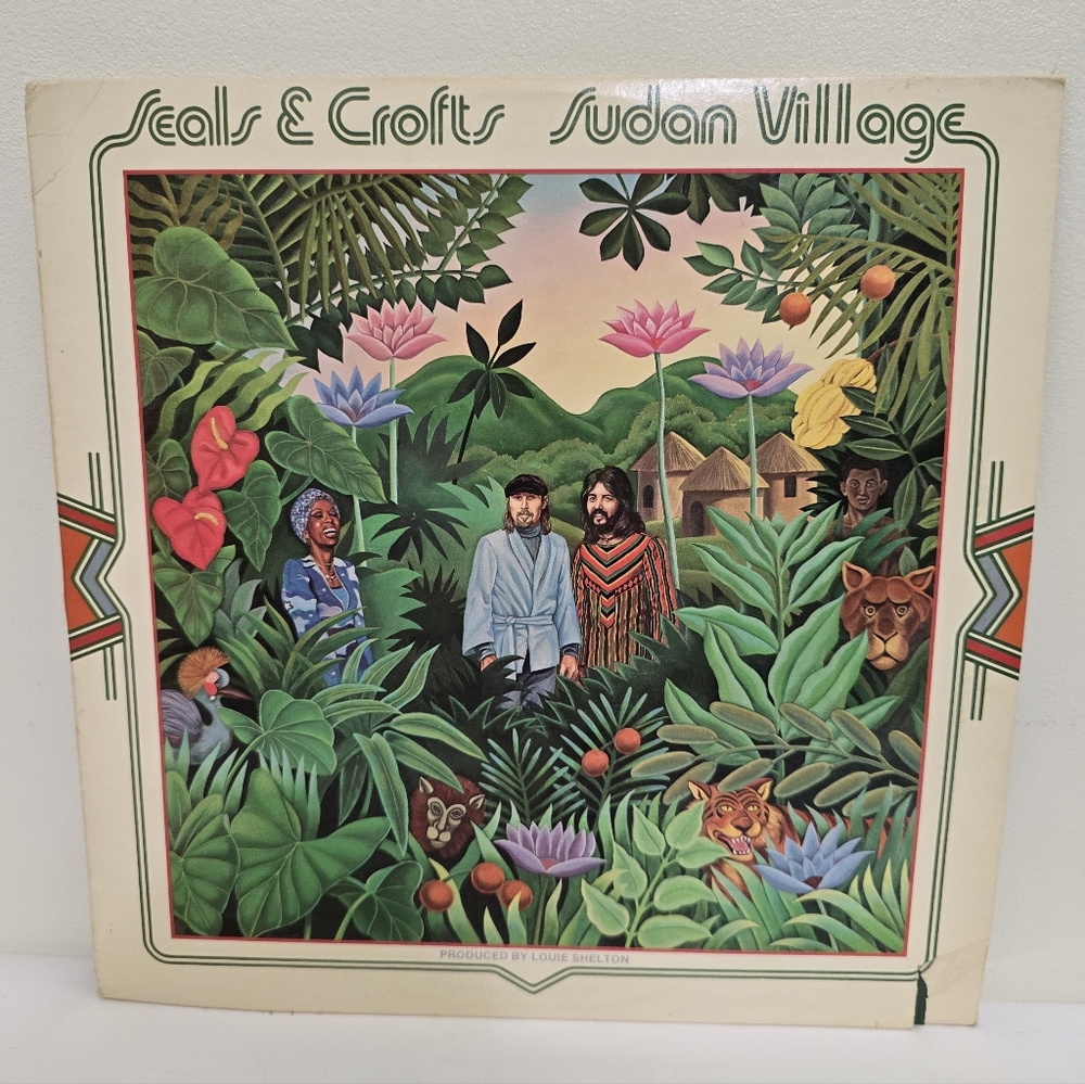 SEALS & CROFTS Sudan Village  1976 Vinyl LP Warner‎ Brothers Records BS 2976